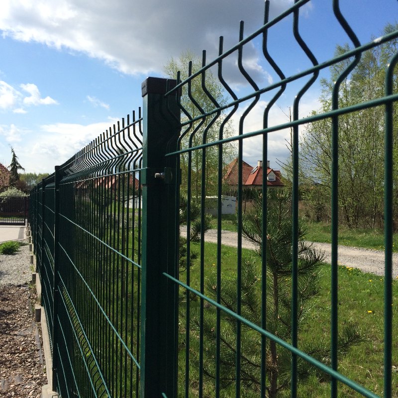 Ogrodzenie panel panele ogrodzeniowe grafit czarny płot