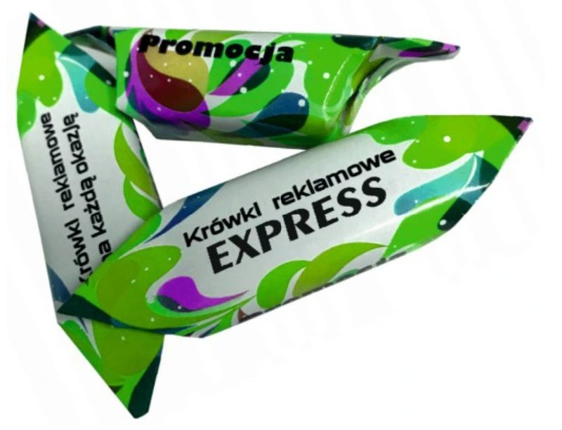Tradycyjne Krówki Reklamowe Express 48 z Twoim Logo, 5kg,