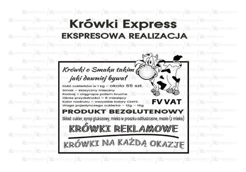 Krówki dla Firmy z LOGO już od 1kg - 01 Krówki dla Firmy z LOGO już od 1kg - 01