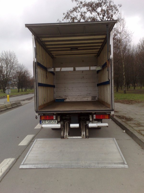 Transport Mebli, Bagażówka z windą, Przeprowadzki