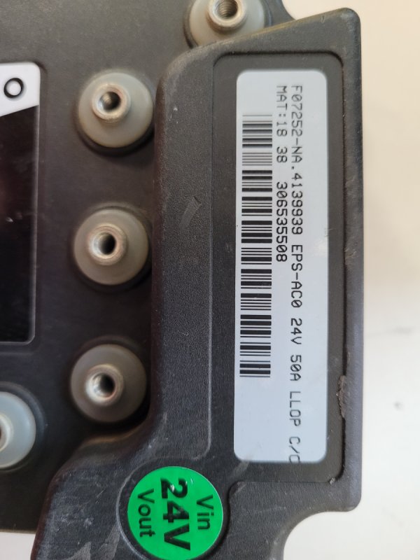 Sterownik Controller ZAPI EPS ACO F07252 NA. - 01 Sterownik Controller ZAPI EPS ACO F07252 NA. - 01