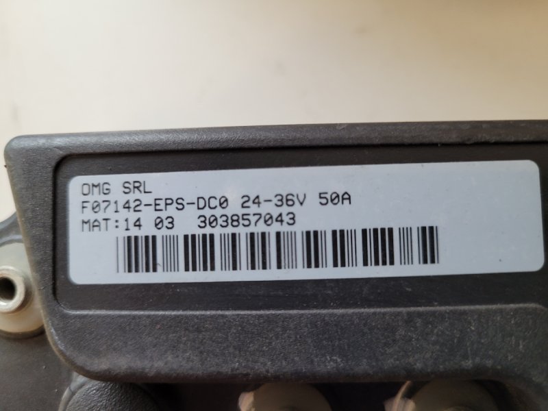 Sterownik Zapi Controller F07142 EPS DCO 50A - 01 Sterownik Zapi Controller F07142 EPS DCO 50A - 01