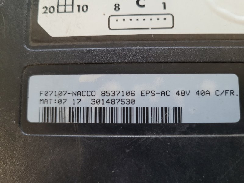 Sterownik Controller Zapi EPS AC F07107 Nacco - 01 Sterownik Controller Zapi EPS AC F07107 Nacco - 01