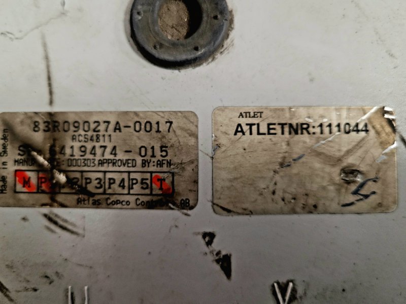 Sterownik Controller 83R09027A AC Super Drive Atlas Copco - 01 Sterownik Controller 83R09027A AC Super Drive Atlas Copco - 01