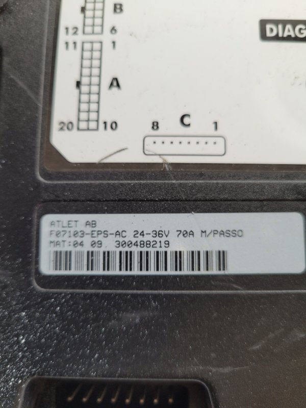 Sterownik Controller ZAPI EPS AC F07103 - 01 Sterownik Controller ZAPI EPS AC F07103 - 01