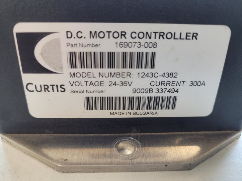 Sterownik Controller Curtis 1243c 300a - 01 Sterownik Controller Curtis 1243c 300a - 01