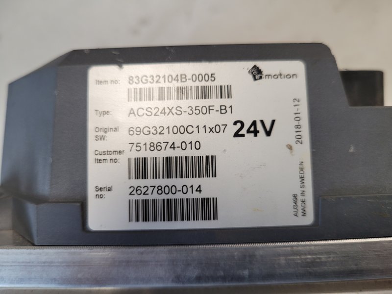 83G32104B Sterownik AC Superdrive - 01 83G32104B Sterownik AC Superdrive - 01