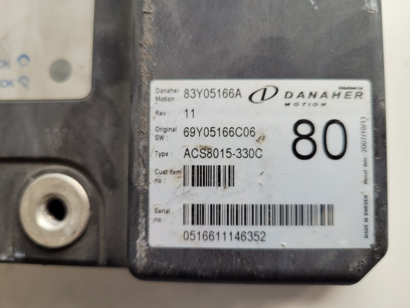 83Y05166A Controller Danaher AC Super Drive Sterownik - 01 83Y05166A Controller Danaher AC Super Drive Sterownik - 01