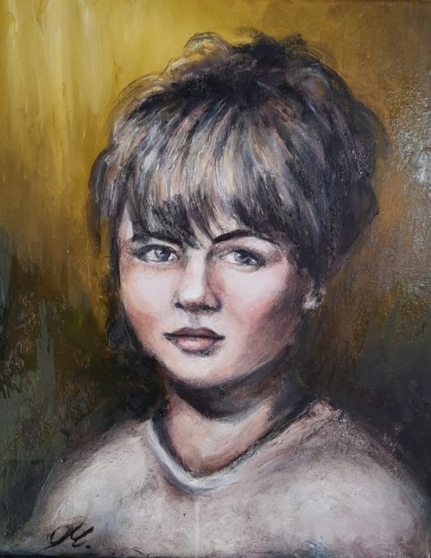 Portret Olejny Malowany Na Zamówienie - 05 Portret Olejny Malowany Na Zamówienie - 05