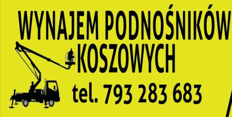 Podnośnik koszowy Żyrardów Mszczonów Skierniewice Wiskitki Sochaczew