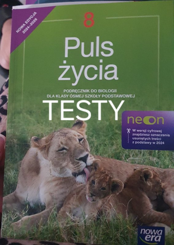 Puls Życia kl. 8 Biologia spr. odp. materiały dodatkowe