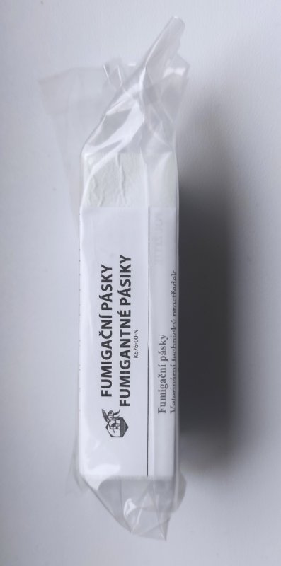 Warroza pszczoły fumigantne paski