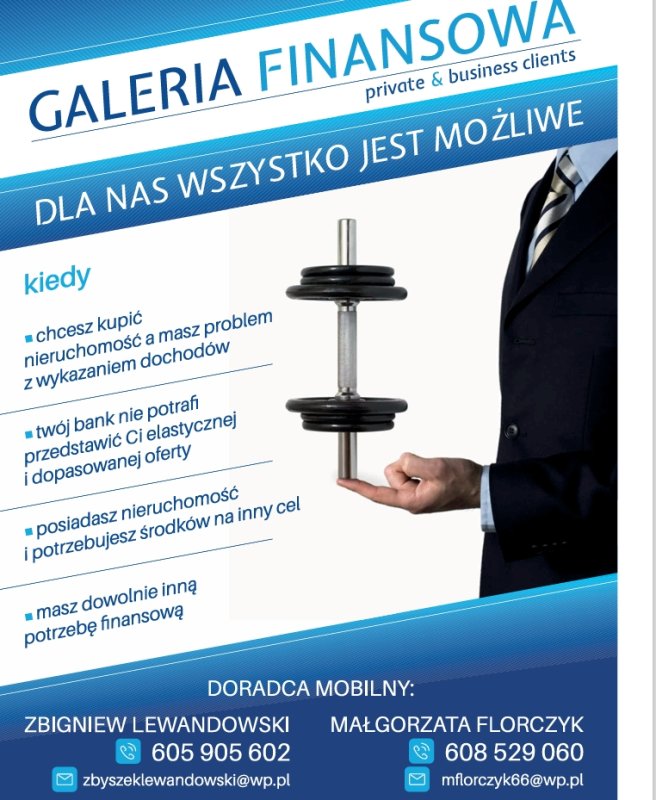 Kredyty, pożyczki.