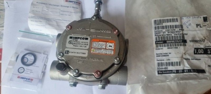 Parownik reduktor gazu LPG Linde części zamienne wózki widłowe - 01 Parownik reduktor gazu LPG Linde części zamienne wózki widłowe - 01