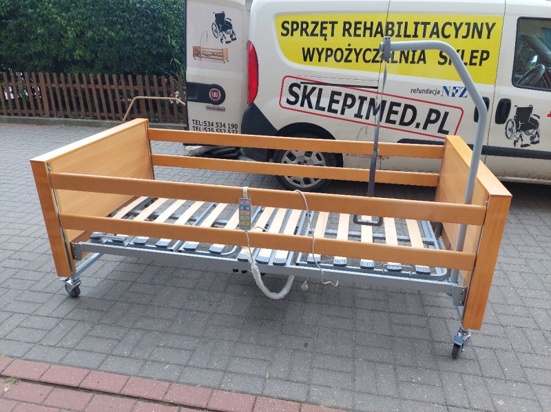 Łóżko rehabilitacyjne na pilota wypożyczenie