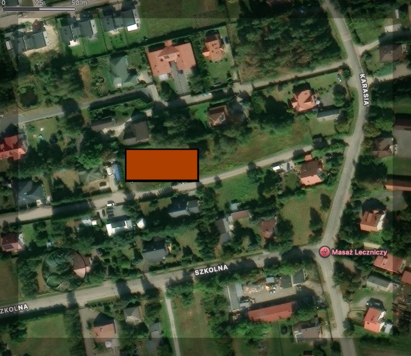 Działka budowlana 1400m2 MROKÓW
