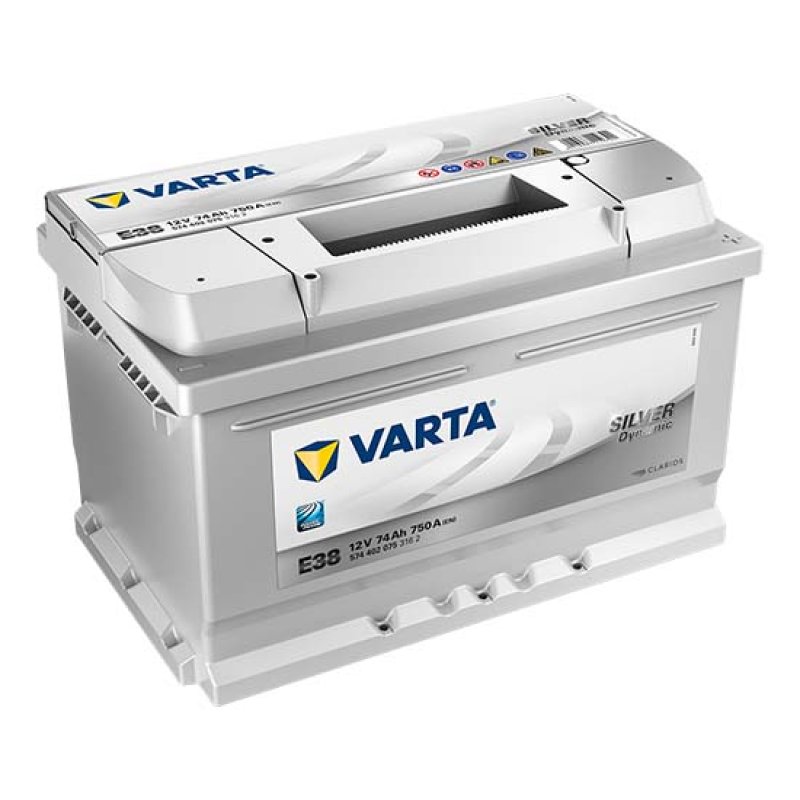 Akumulator 74Ah 750A VARTA Silver E38