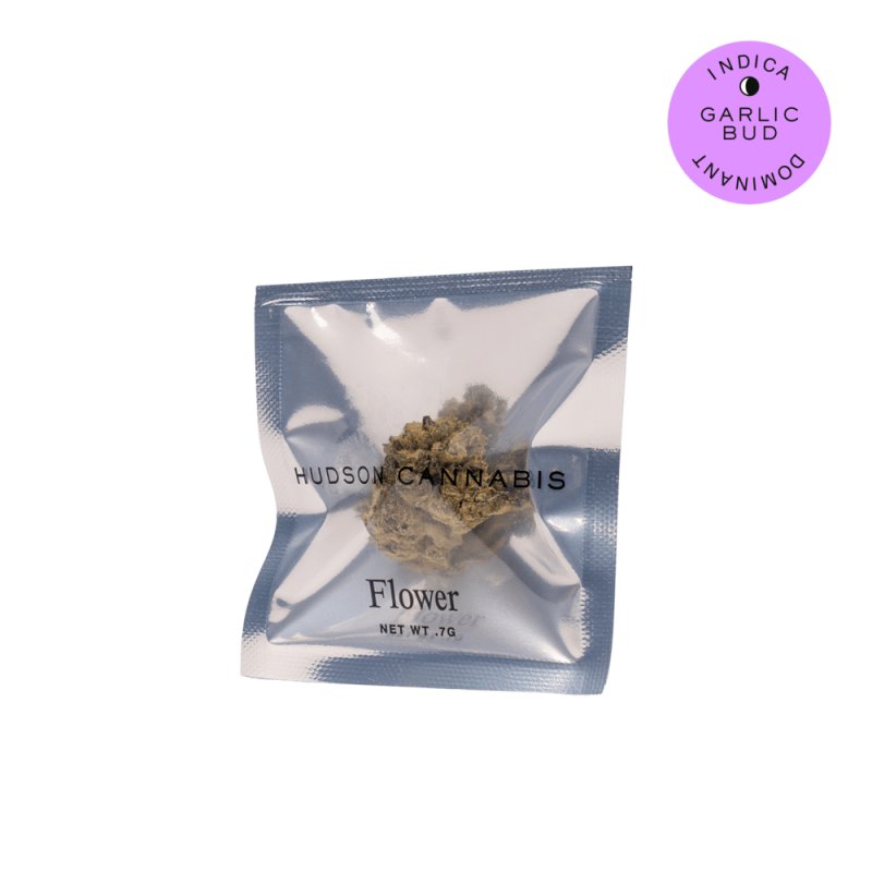Hudson Cannabis Garlic Bud indica dominująca dime