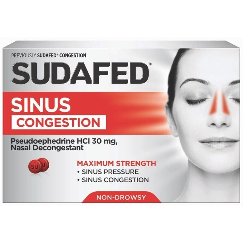 Kupuj oryginalne leki bez recepty:Sudafed