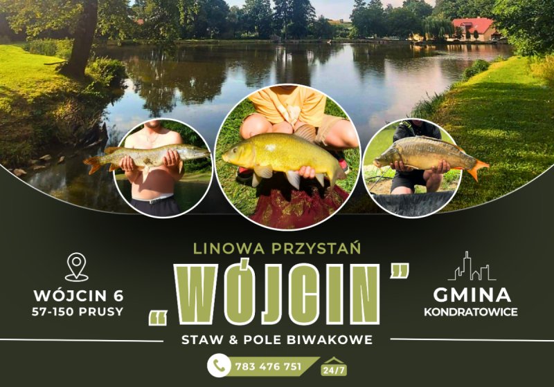 Linowa Przystań Wójcin Staw i Pole Biwakowe - 01 Linowa Przystań Wójcin Staw i Pole Biwakowe - 01