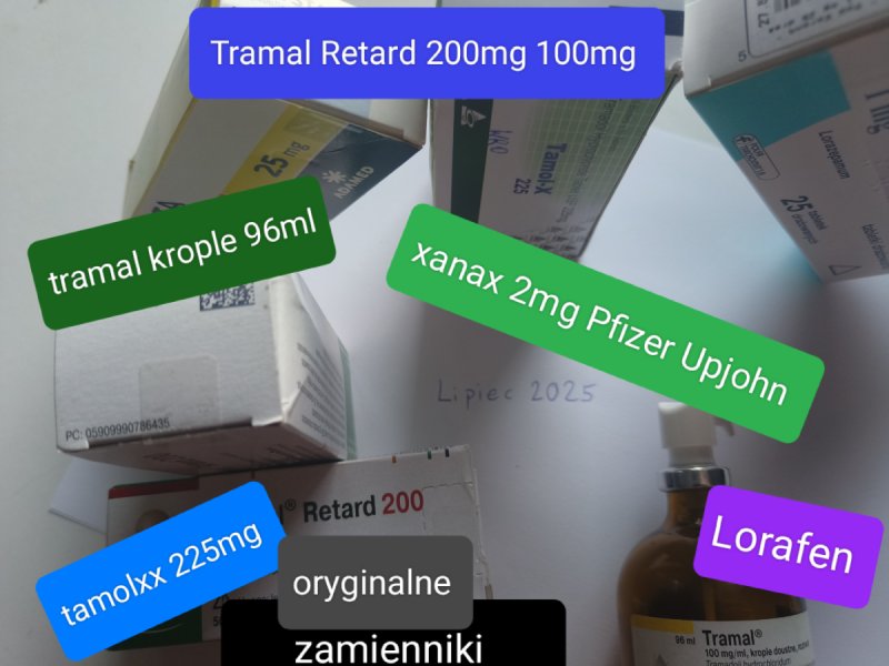 Tramal Tamolxx Krople Xanax 2mg Pfizer Upjohn