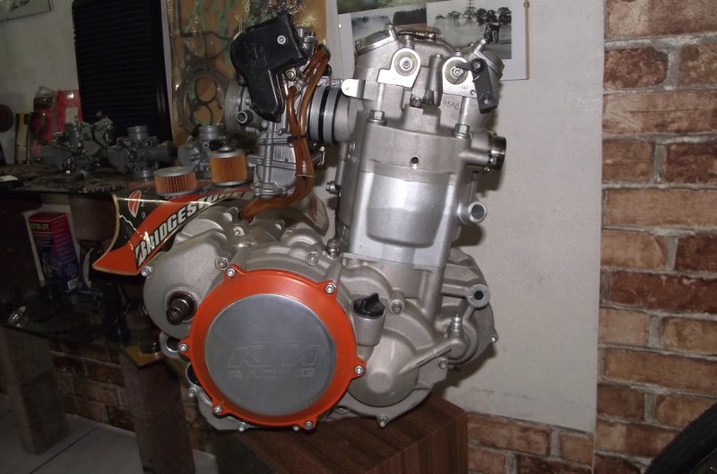 KTM 525 engine silnik tunerski wk1 - 04 KTM 525 engine silnik tunerski wk1 - 04