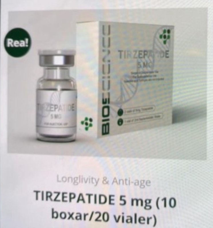 TIRZEPATIDE 5 mg Bioscience (Lepsze niż Ozempic!) - 01 TIRZEPATIDE 5 mg Bioscience (Lepsze niż Ozempic!) - 01
