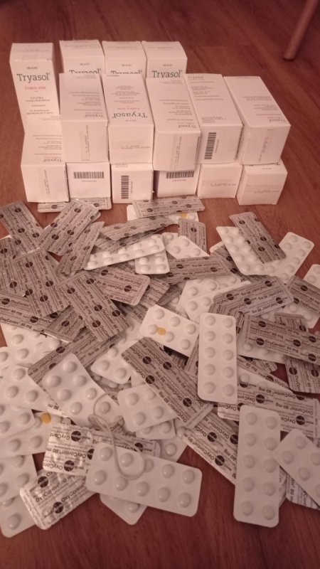 Alprazolam, bromazepam, escitalopram