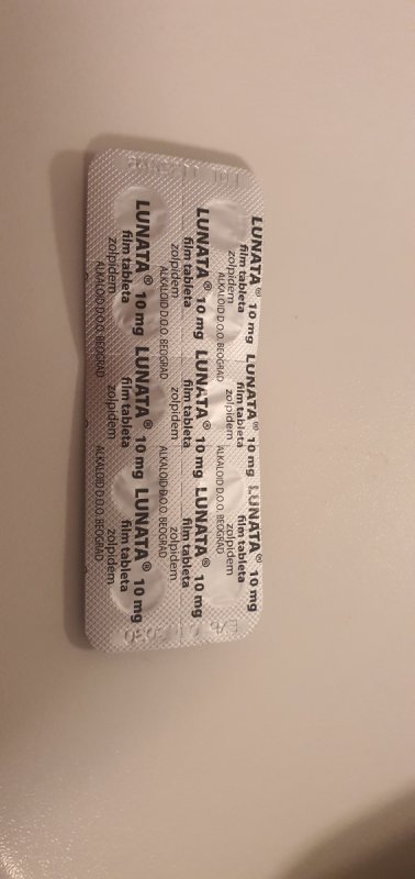 Zolpidem, Lunata sprzedam