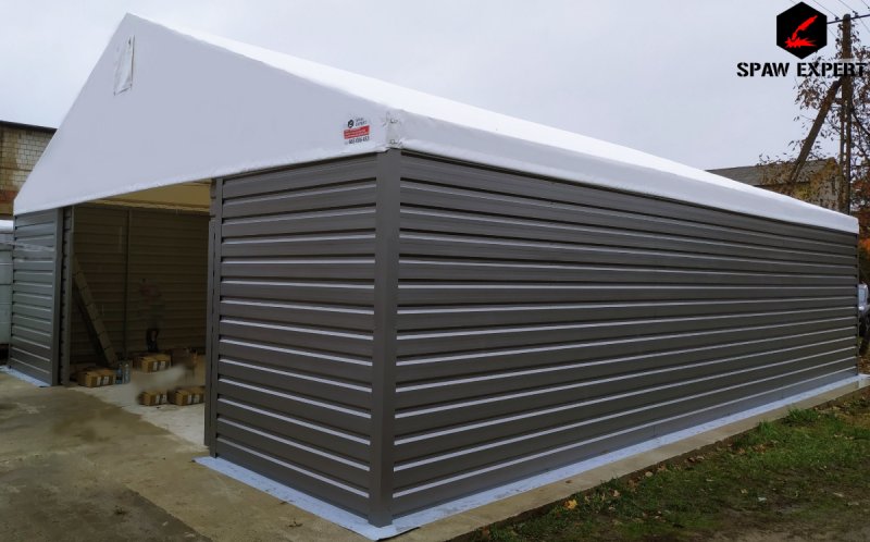 Hale namiotowe/stalowe, solidne konstrukcje