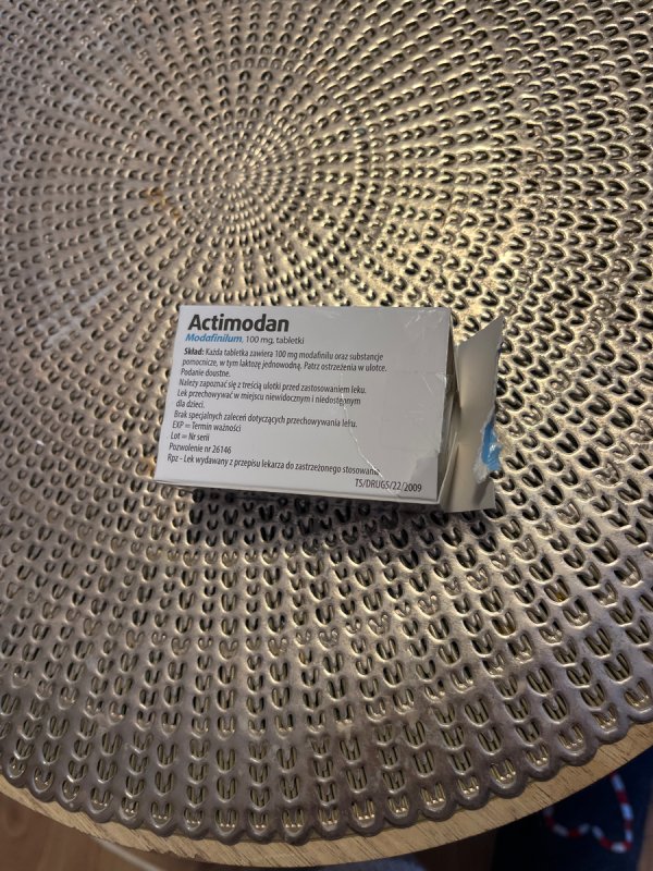 Actimodan 100mg /modafinil/ - 01 Actimodan 100mg /modafinil/ - 01