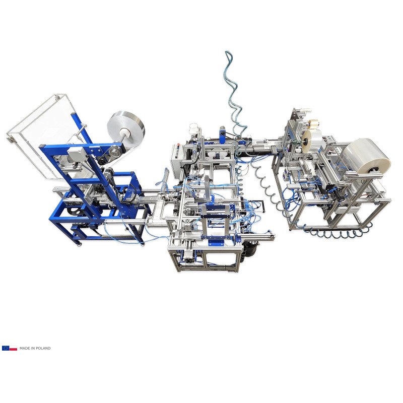 Kompletna linia pakująca papierosy - 01 Kompletna linia pakująca papierosy - 01