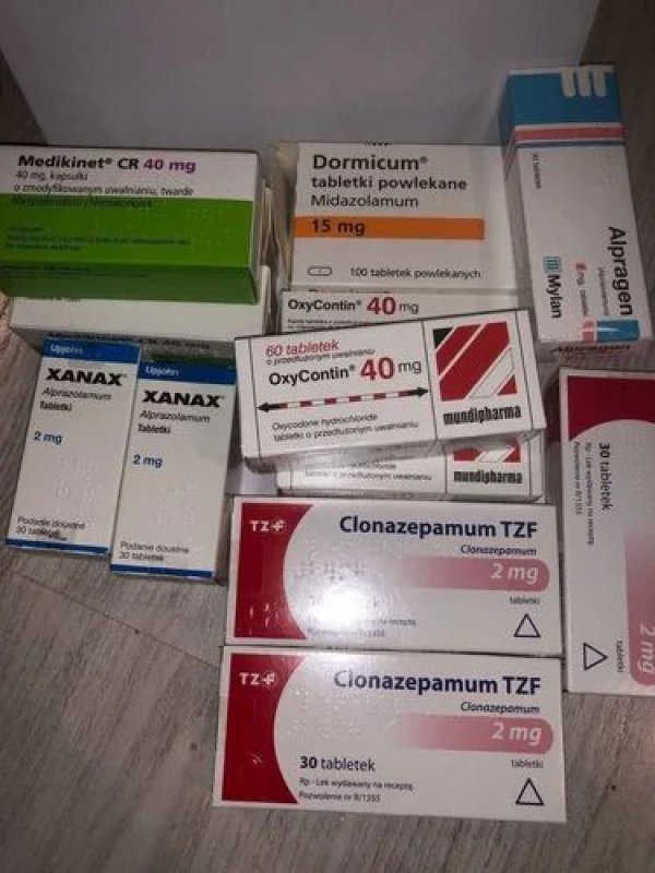 Alpragen,Xanax, Medikinet, Oxycontin, Clonazepam
