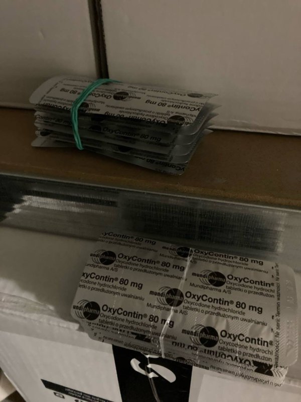 Oxycontin 40mg, 80 mg