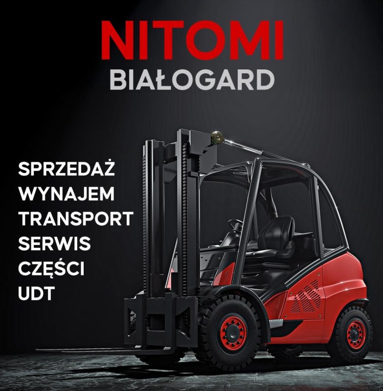 Wynajem naprawa wózek widłowy i podwieszany