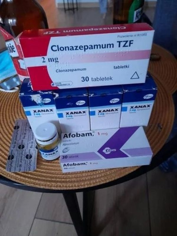 Clonazepam TZF, Afobam, Xanax, Oxycontin, Oxydolor