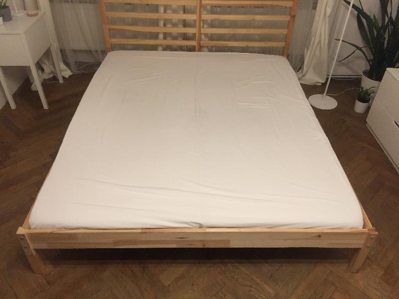 Łóżko Ikea 200x160cm stan bardzo dobry. - 01