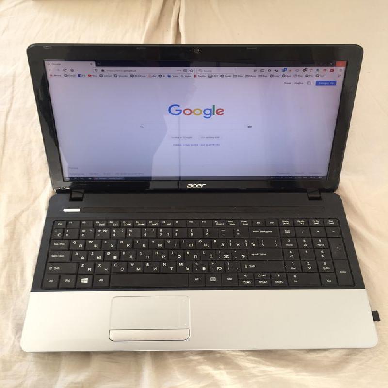 Notebook Acer 15 działający - 01 Notebook Acer 15 działający - 01