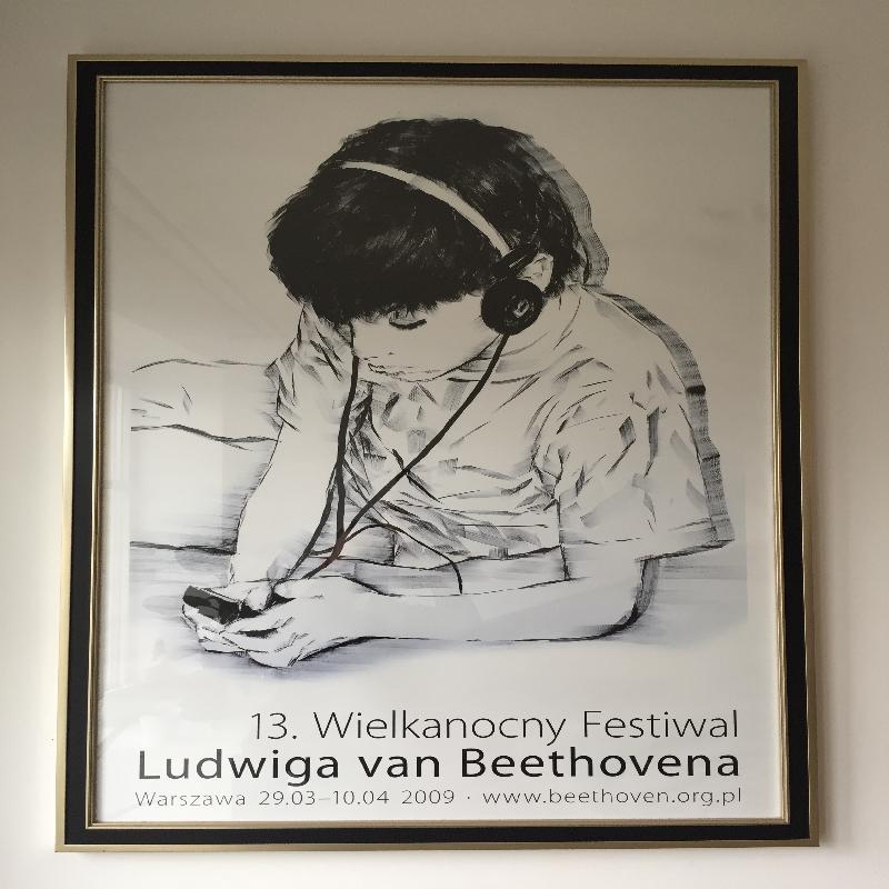 Plakat z koncertu Beethovena - 01