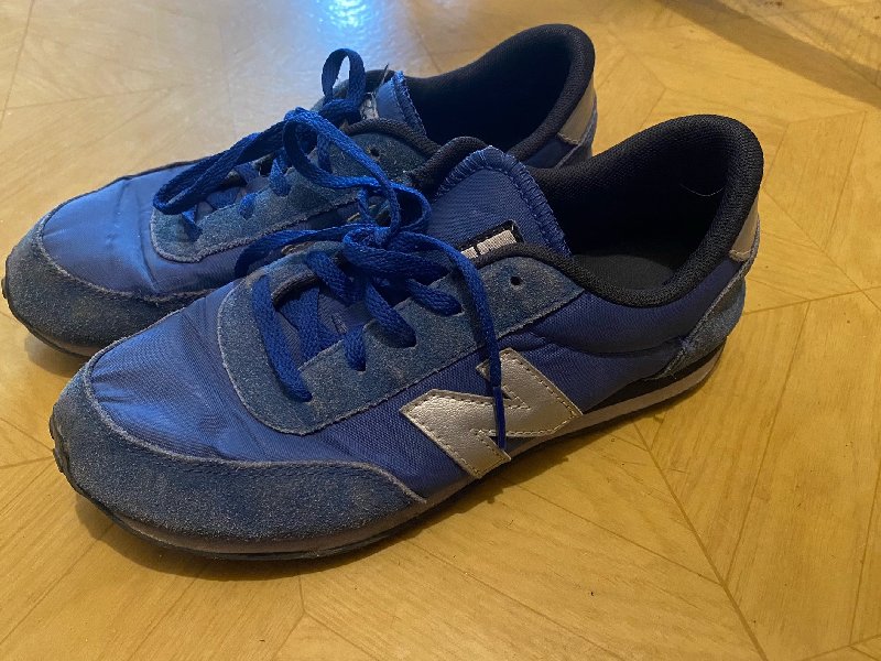 Buty adidasy niebieskie new balance - 01
