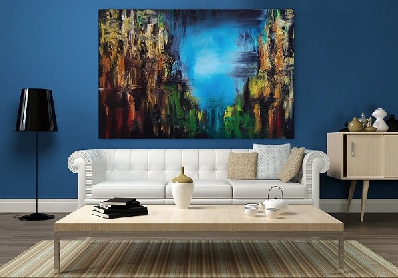 Sprzedam obraz abstrakcyjny 100cm x 70cm - 02