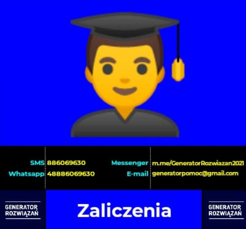Pomoc na egzaminie i nie tylko studia cała Polska - 01