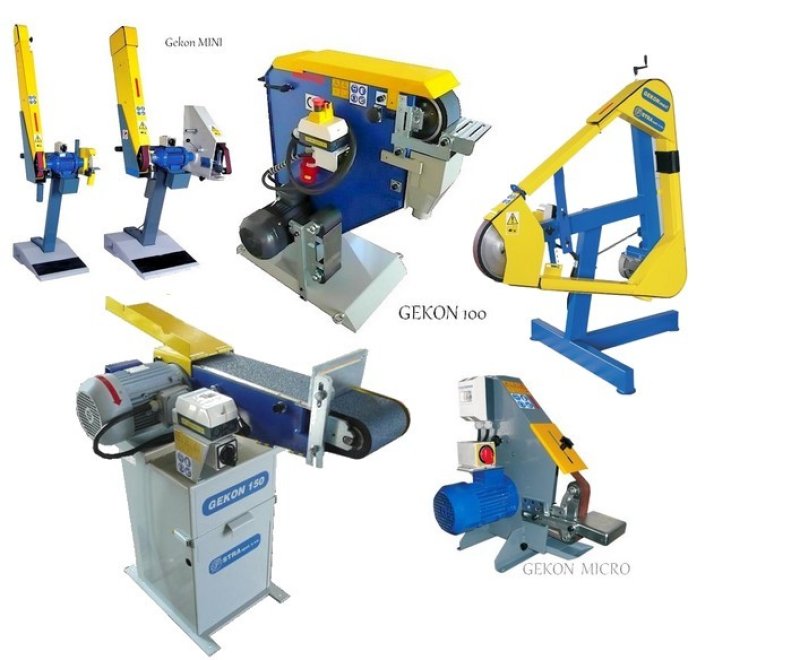 Szlifierka taśmowa do metalu Model Gekon - 04