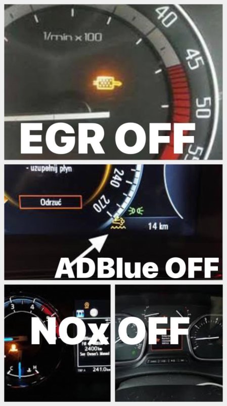 Wyłączenie ADBlue DPF EGR NOx GPF Kielce Daleszyce Staszów dojazd - 01