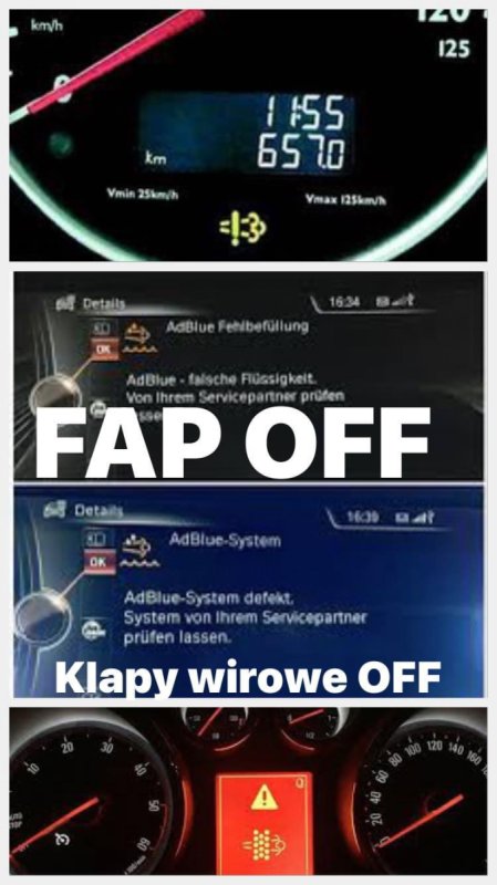 Wyłączenie ADBlue dpf EGR GPF CAT DTc Ostrowiec św Opatów dojazd