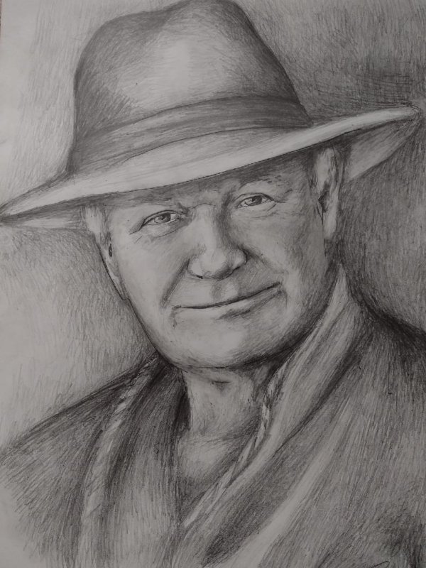 Klasyczny Portret W Rysunku - 01