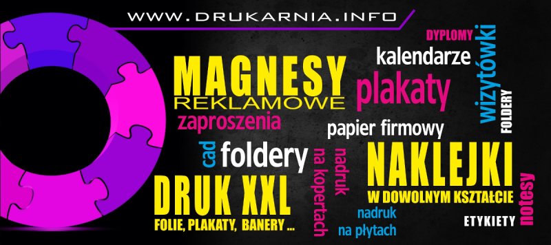 Projekt oraz druk etykiet samoprzylepnych i naklejek