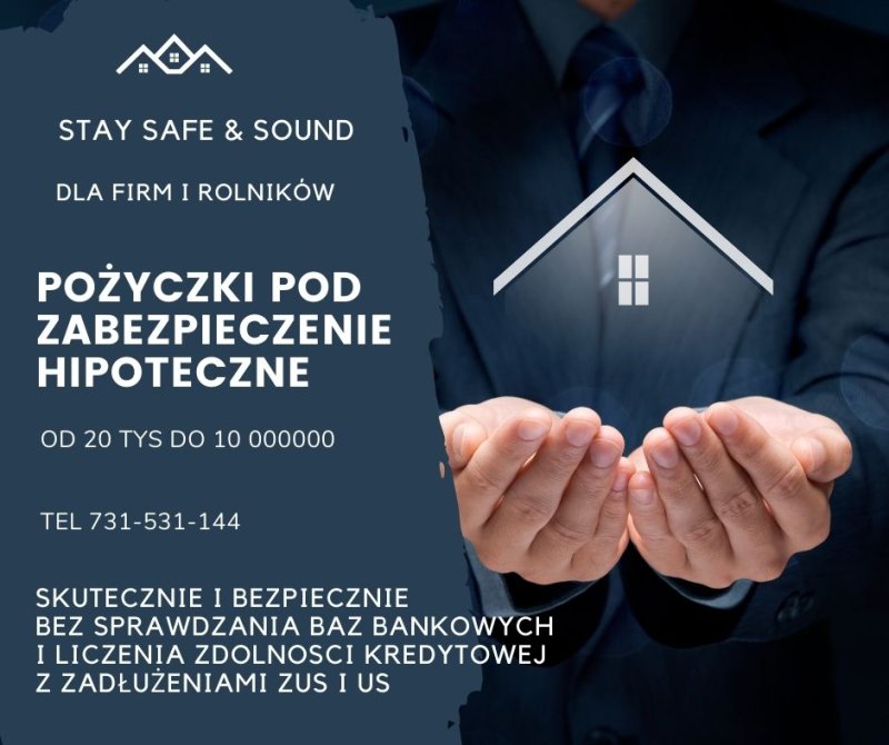 Pozyczki dla firm bez bik pod zabezpieczenie nieruchomoscia
