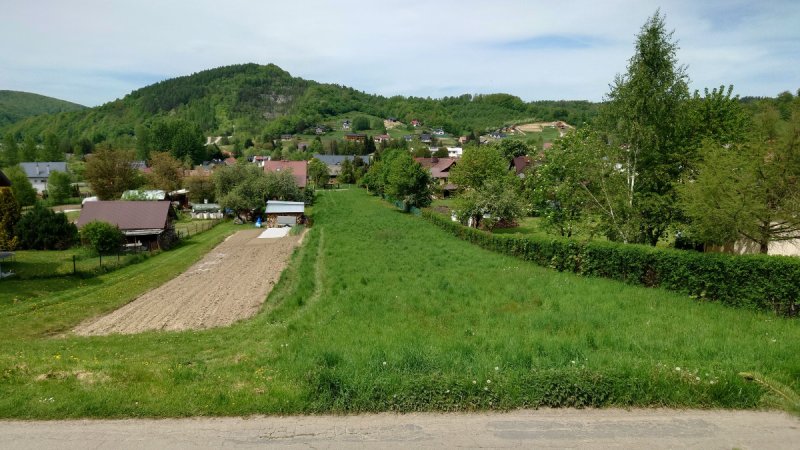 Działka, Bieszczady, Bóbrka, k. SOLINA