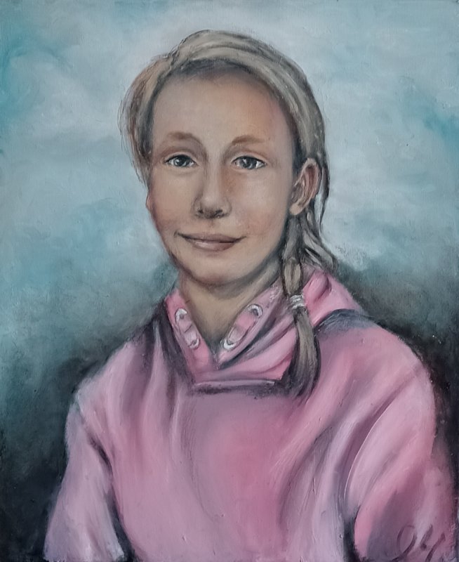 Portret olejny na płótnie na zamówienie - 05
